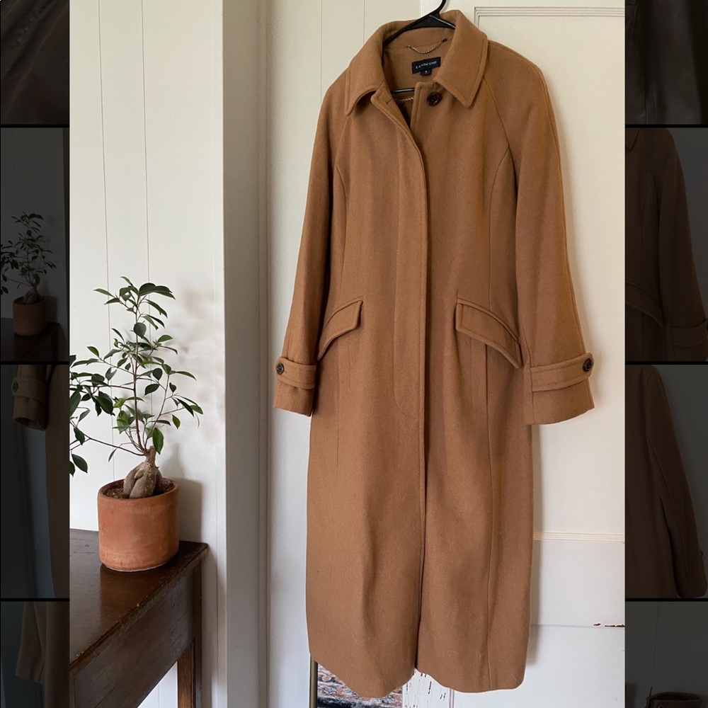 Land’s End Camel Wool Coat